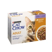 Catchow adult agneau et haricot 10x85g