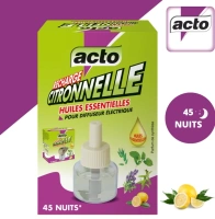 Recharge liquide citronnelle