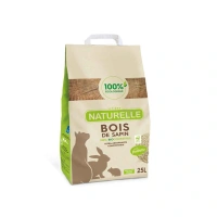 Litiere nullodor bois de sapin 25l recharge 3l