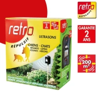 Retro ultrasons chiens piles 1 emett.