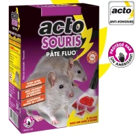 Acto souris pate appat fluorescent