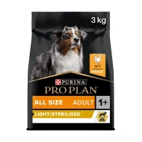 Proplan dog all size light/sterilised 3kg