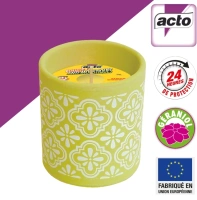 Acto bougie moustique pot colore