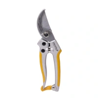 Sécateur bimatières de 18 cm colours jaune