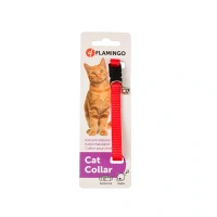 Asp collier chat+cloche rouge 30cm