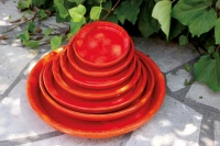 Soucoupe ronde soleil couchant d41