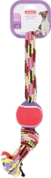 Jouet cord tennis poignee 40cm