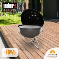 Smokey joe premium diam.37cm smoke grey