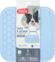 Tapis a lecher silicone l bleu