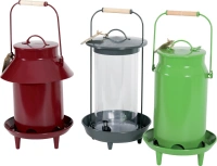 Abreuvoir metal vert