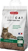 Lit purecat granule bois 8l