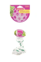 Jouet corde coton menthole 22cm