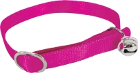 Collier nylon chat fushia