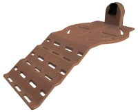 Plage karapas marron