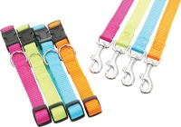 Collier nylon reg 20mm turquoise