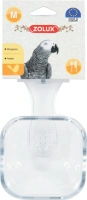 Mangeoire perroquet transp m