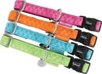 Collier reg mcleather 25mm ani