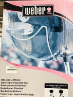 Guide couvercle slide aside pour barbecue charb