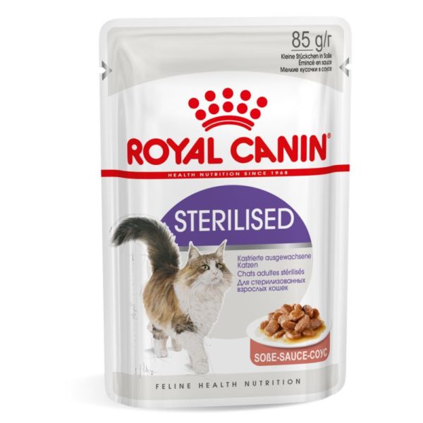 Royal Canin Sterilised en sauce pour chat