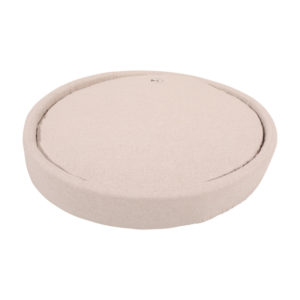 Coussin rond Milano beige