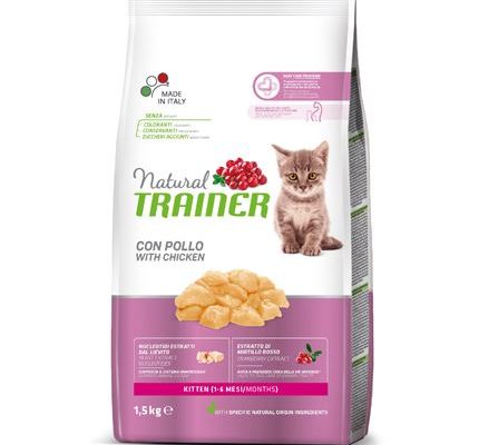 Natural Trainer Kitten Poulet pour chatons de 1 à 6 mois