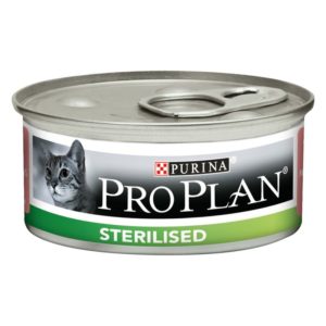 Purina Pro Plan Sterilised thon, saumon pour chat