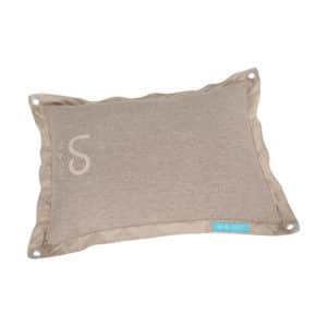 Coussin déhoussable "In & Out" taupe Zolux