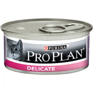 Purina Pro Plan Delicate Pâtée à la dinde en boîte pour chat