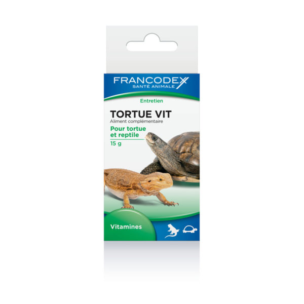 Francodex Tortue Vit - Vitamines pour reptiles et tortues