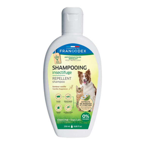 Francodex Shampooing insectifuge pour chiens & chats