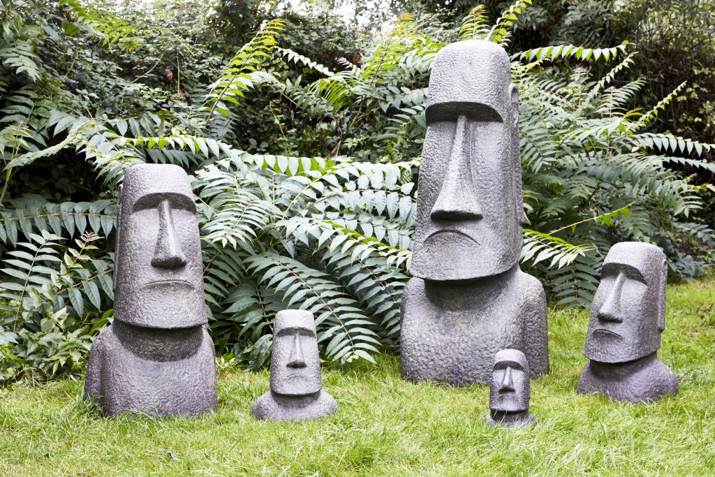 Statue Moai pour décoration zen pour jardin - Point Jardin