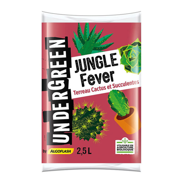 Terreau cactus et succulentes Jungle Fever - Undergreen