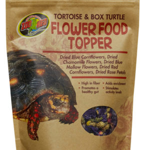 Flower food topper pour tortues - Zoo Med