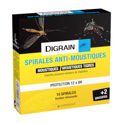 Digrain Spirales anti-moustiques