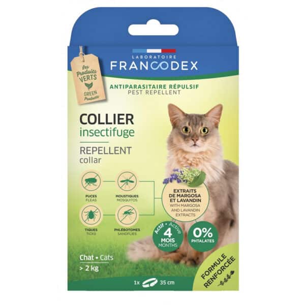 Collier Insectifuge pour chat - Francodex
