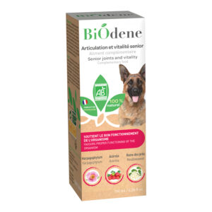 Complément alimentaire Articulation et vitalité senior pour chien - Biodène